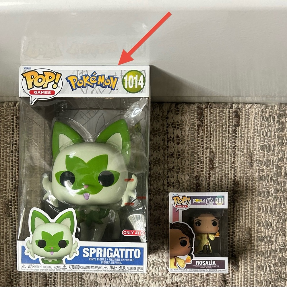 Two XL Funko POP! Jumbo: Pokémon Sprigatito
Figures, NIB - Picture 2 of 5